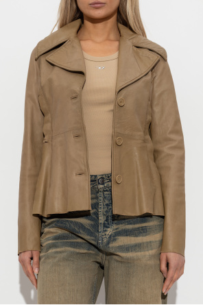 Diesel Leather jacket `L-ATOYA`