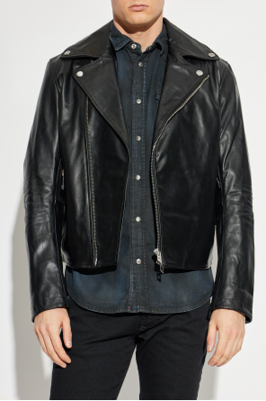 Diesel Leather jacket ‘L-EO-WRD’