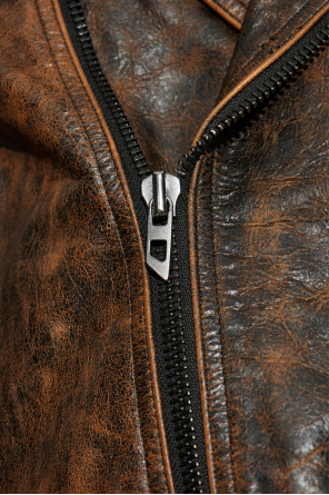 Diesel ‘L-EON’ leather jacket