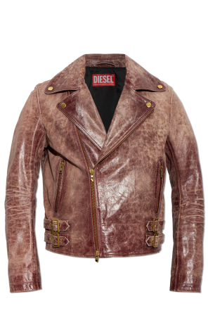 ‘L-EON-CJCM’ leather jacket
