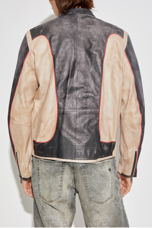 Diesel Leather jacket `L-EVERT`