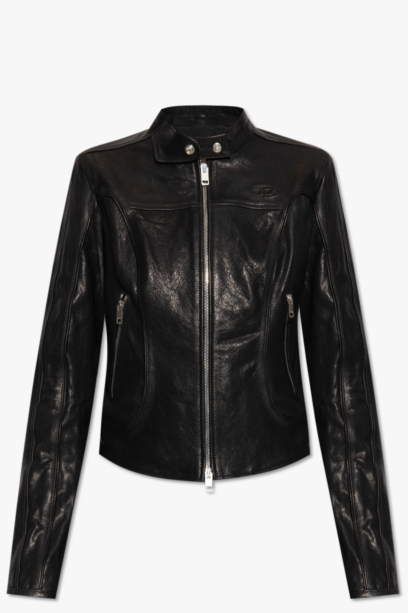 Diesel ‘L-FOXI’ leather jacket