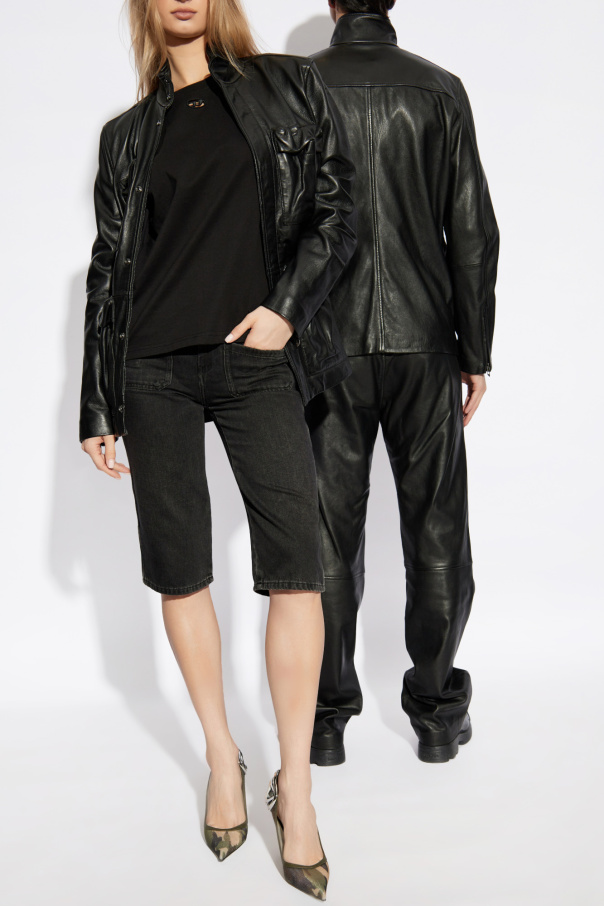 Diesel Chaqueta de cuero L-GAST