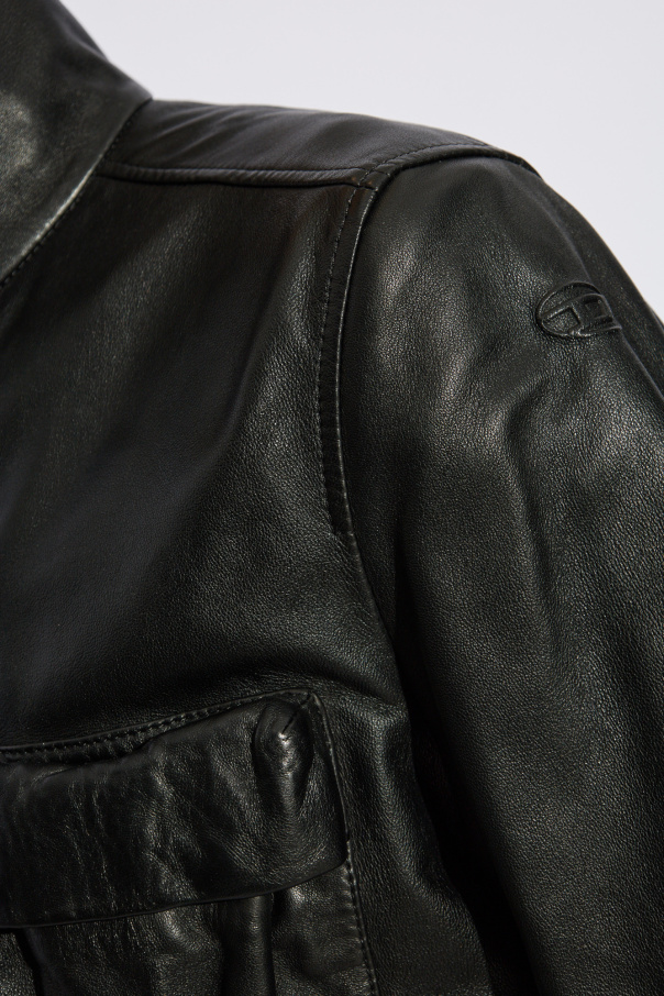 Diesel Chaqueta de cuero L-GAST
