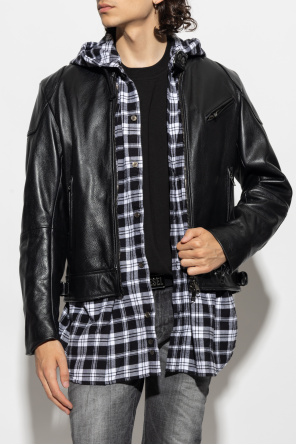 Diesel ‘L-HEIN’ leather jacket