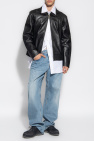 Diesel BLACK ‘L-HUDSON’ leather jacket