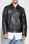 Diesel BLACK ‘L-HUDSON’ leather jacket