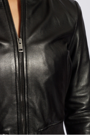 Diesel ‘L-HUNG’ leather jacket