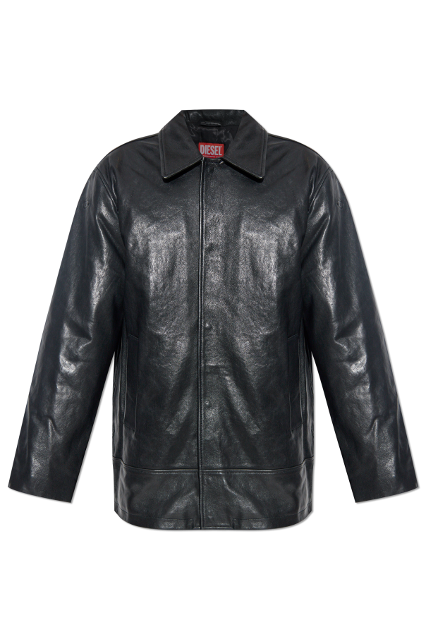 Leather jacket `L-JESS` od Diesel