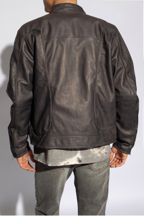 Diesel ‘L-KRIX’ leather Real jacket