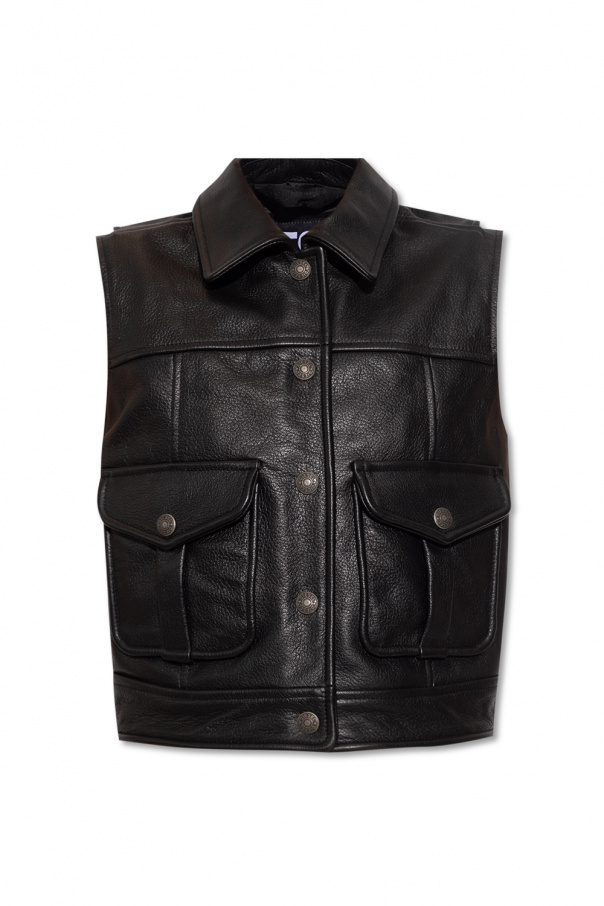 Diesel ‘L-Marina’ leather vest