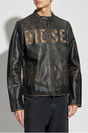 Diesel Leather jacket L-MET-A A14269