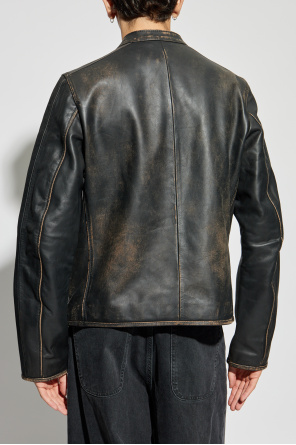 Diesel Leather jacket L-MET-A A14269