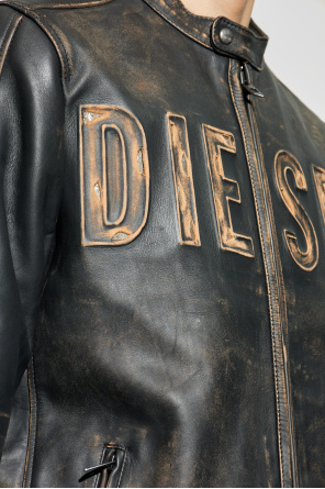 Diesel Leather jacket L-MET-A A14269