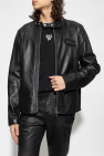 Diesel BLACK ‘L-METAL’ leather jacket