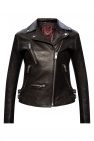 Diesel 'MONET' Leather Biker Jacket