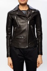 Diesel 'MONET' Leather Biker Jacket