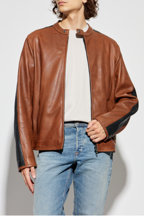 Diesel Chaqueta de cuero "L-ORENN"