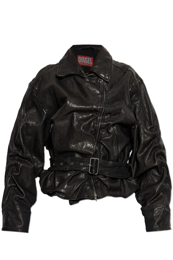 Leather jacket ` L-OYS`, zdjęcie 1 Leather jacket ` L-OYS` od Diesel