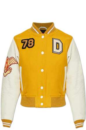 Short ‘L-REAL’ bomber jacket