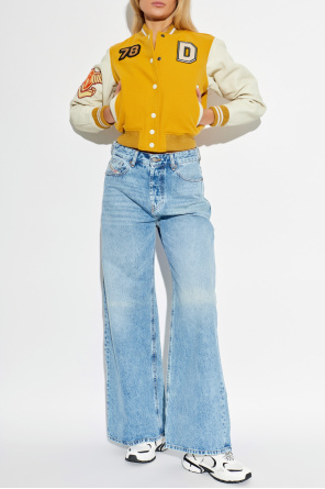 Short ‘l-real’ bomber jacket od Diesel