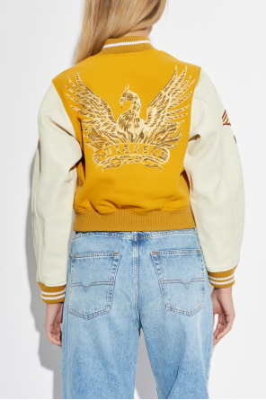 Diesel Short ‘L-REAL’ bomber jacket