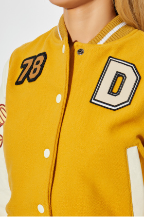 Diesel Short ‘L-REAL’ bomber jacket