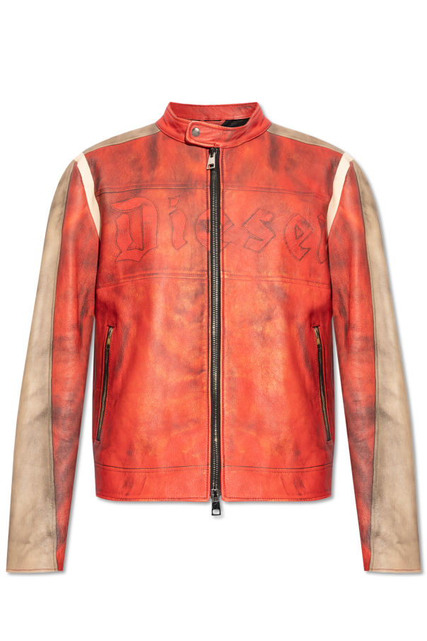 Diesel Leather jacket `L-RUSCHA`