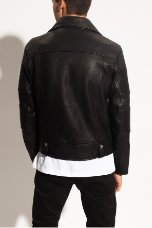 Diesel ‘L-Starkville’ leather jacket