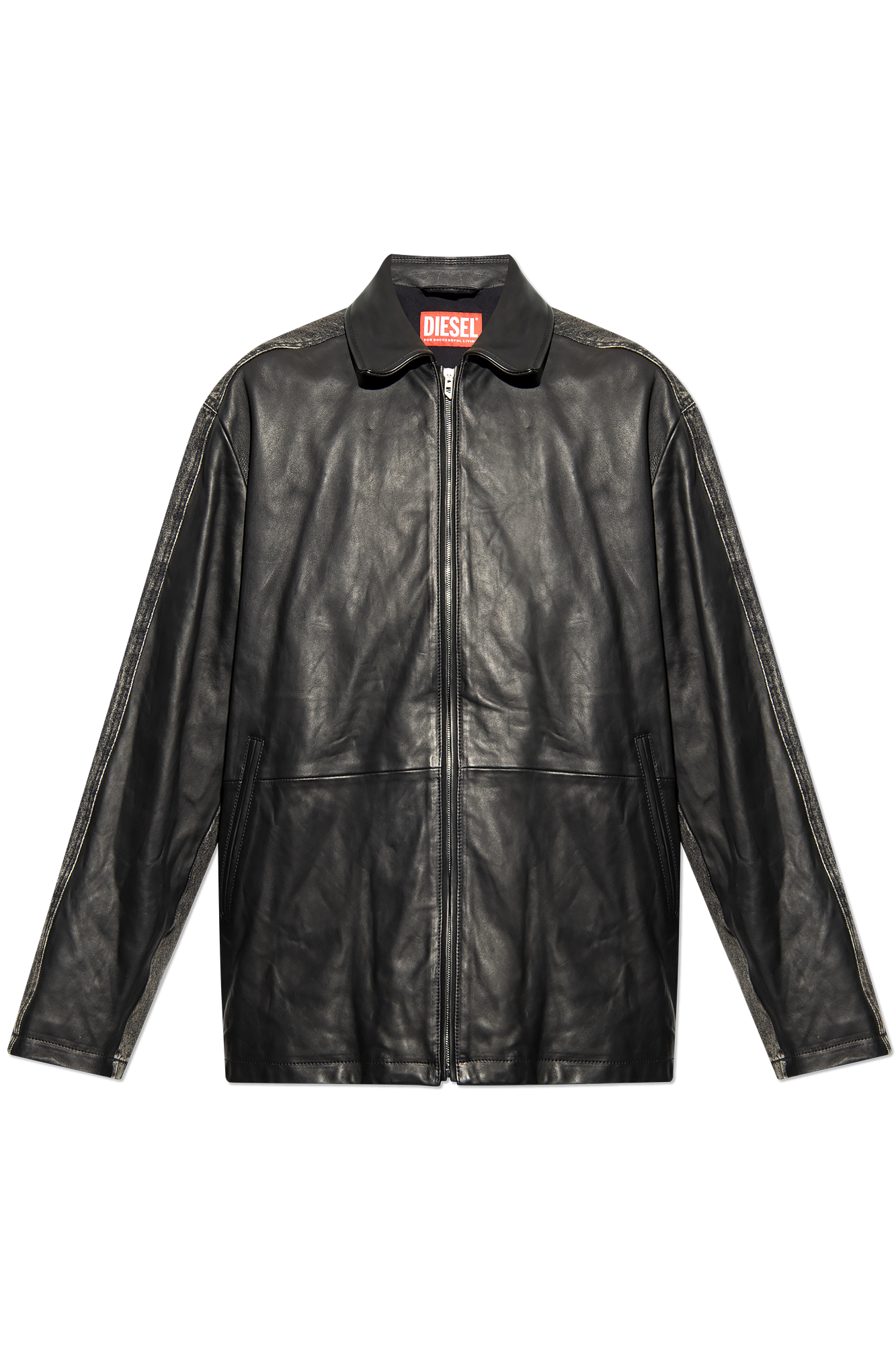 Black 'L-STOLLER' jacket Diesel - Vitkac Italy