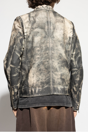 Diesel Leather jacket "L-TAD-PRINT"