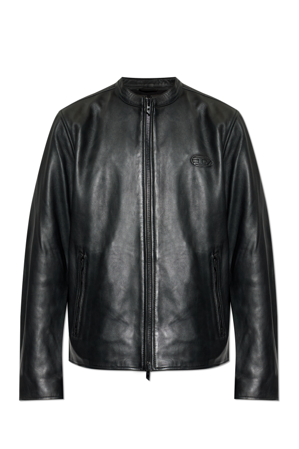 Leather jacket `L-TAD-WRD` od Diesel