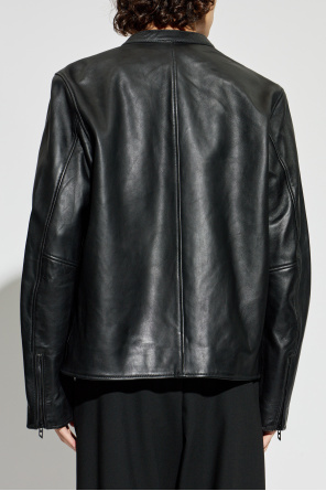 Diesel Leather jacket `L-TAD-WRD`