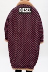 Diesel BROWN Reversible hooded coat