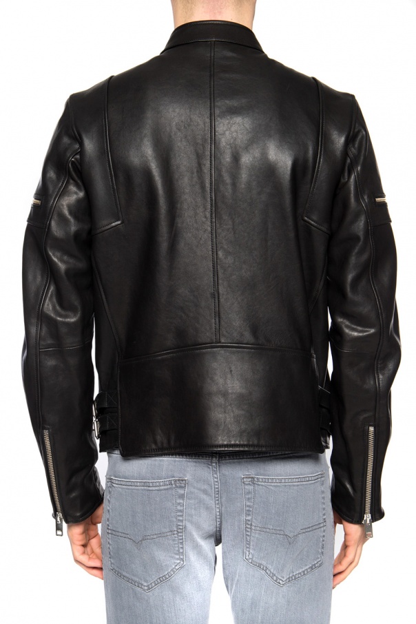 diesel lamb leather jacket