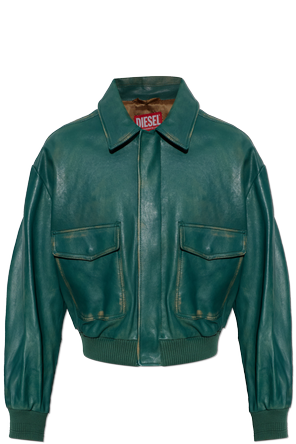 Leather jacket ‘L-UMAN’