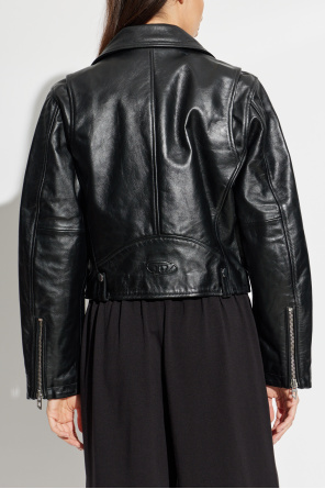 Diesel Leather jacket ‘L-UNATIC’