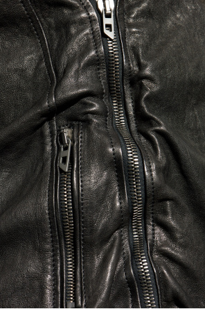 Diesel Leather jacket `L-UNCAN`