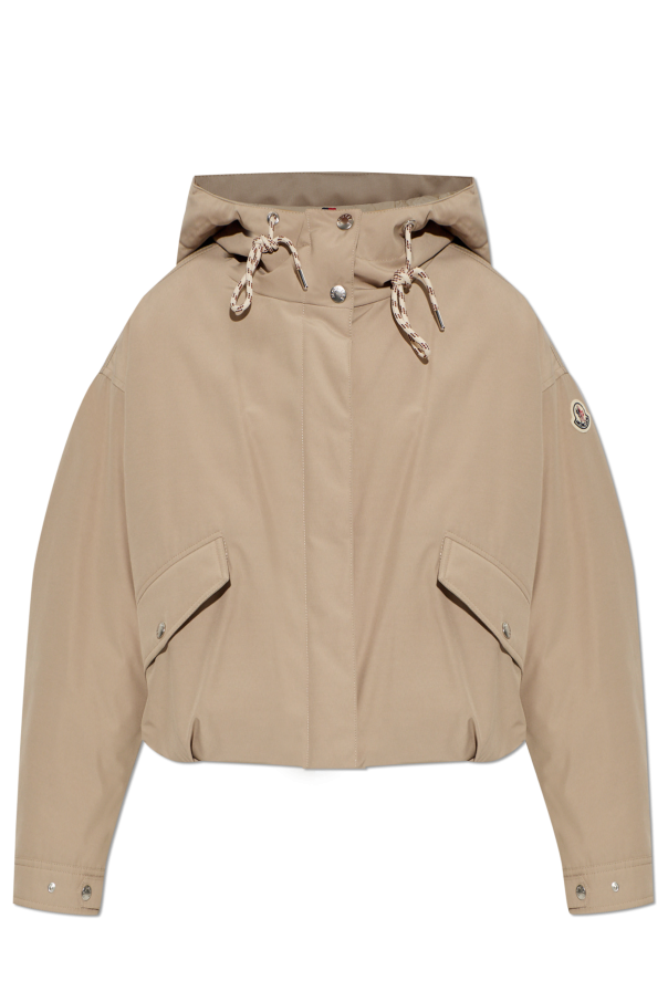 Puffer jacket with hood ‘Eucalyptus’ od Moncler