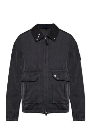 Jacket with patch