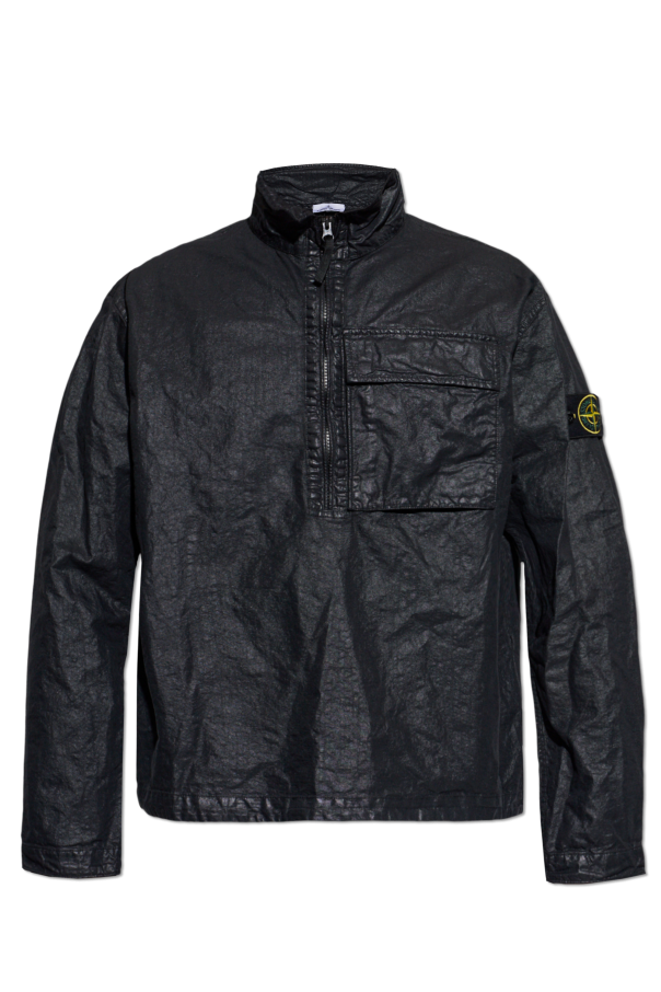 Lightweight jacket with stand-up collar od Stone Island
