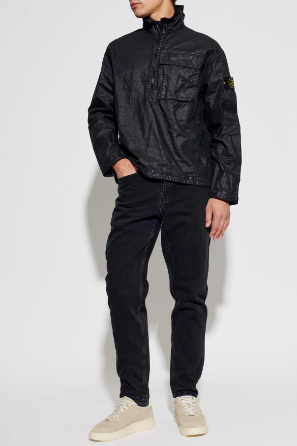 Stone Island Chaqueta ligera con cuello alto