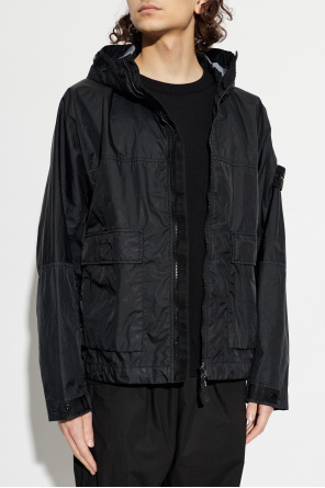 Stone Island Jacket with logo patch