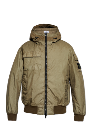 Wattierte Jacke mit Kapuze