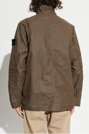 Stone Island Jacket with logo patch