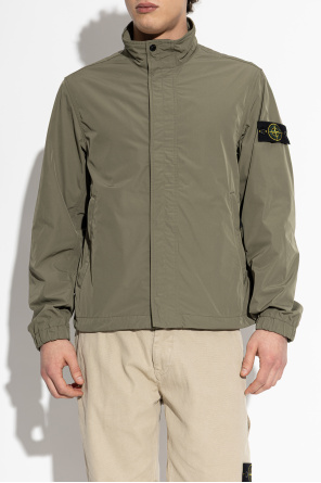 Stone Island Jacket with stand-up collar