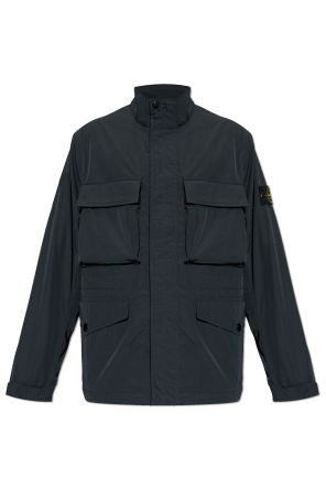 Lightweight jacket with stand-up collar