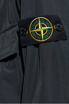 Stone Island Casaco leve com gola subida