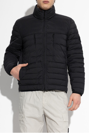 Stone Island Daunenjacke mit Stehkragen