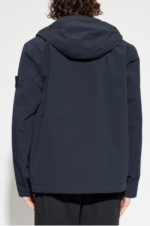 Stone Island Gefütterte Jacke mit Kapuze